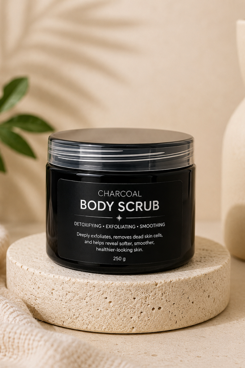 CHARCOAL BODY SCRUB